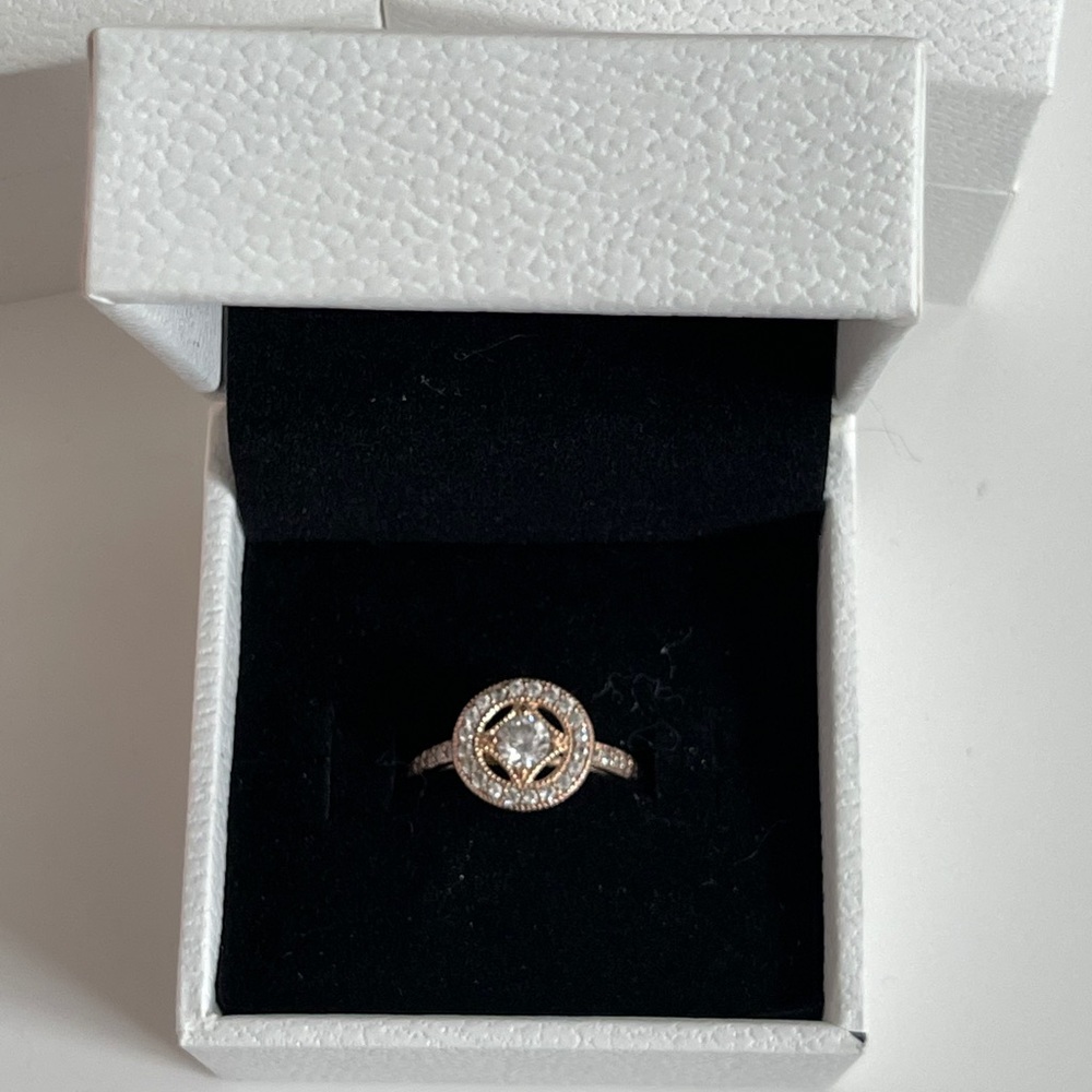 Rose Gold Pandora Ring